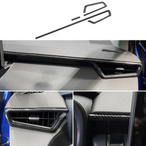 For Toyota Corolla Cross XG10 2021~2023 Hybrid Car Central Control Air Conditioner Vent Holder Grille Trim Strip Kit Accessories