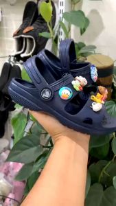 Dép quai hậu Cross cho trẻ em bé trai bé gái nữ Siêu êm HannaKids Sục Cros giày Cros Classic Kid Croc Xăng đan Sandal - Thế Giới Cross