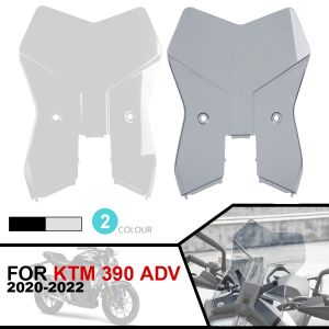 สำหรับ KTM 390ผจญภัย390 Adv 2020 2021 2022 ADV กระจกรถจักรยานยนต์การไหลเวียนของอากาศที่ที่เบนทางลมเครื่องหนีบแผ่นบังแดดหน้ารถ