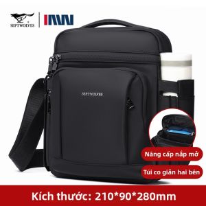 SEPTWOLVES | Túi Đeo Chéo Vai Chống Nước Cho Nam Trung Niên và Người Cao Tuổi Đi Làm