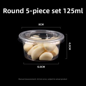 Disposable Plastic Sauce Container