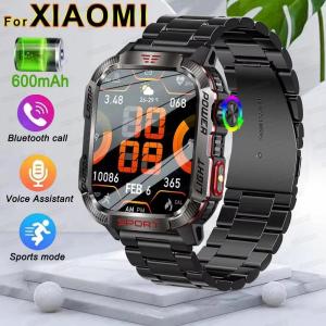 2024 New Outdoor Sports Smart Watch Men GPS track Compass Altimeter IP68 Waterproof Bluetooth call Fitness Smartwatch