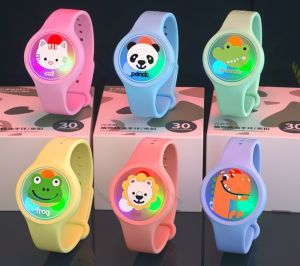 Childrens Mosquito Repellent Watch Light Included Cartoon Pattern Penghalau Nyamuk