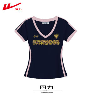 Warrior | Áo Thun Cotton Cổ Tim Mỏng Nhẹ Phù Hợp cho Mùa Xuân Hè và Thu