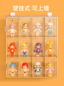 Acrylic Wall-Mounted Display Case for Figurines And Blind Boxes: Transparent Storage Box Organizer for Collectibles And Toys