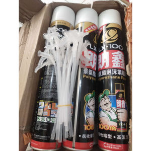 PU FOAM SPRAY / POLYURETHANE FOAM / FOAM SEALANT Polyurethane Foam Sealant Foam PU Foam Kualitas Terbaik 750 ml