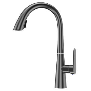 YALANDENG | Retractable Rotatable Full Copper Kitchen Faucet