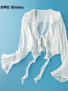 XMO | Summer Elegant Silk Blouse
