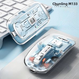 NACCITY | Transparent Wireless Bluetooth Mouse For Laptops Tablets Mac Office Universal For Men And Women Naccity Brand New Condition