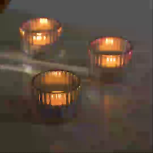 TOP CLASS เทียนถ้วย เทียนทีไลท์  เทียนไร้ควันไร้กลิ่น เทียนทีไลท์สีขาวแบบเดี่ยว (10 ชิ้น 19 บาท) No.3649