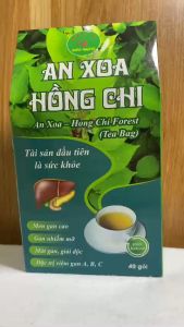 Trà túi lọc cây an xoa (hộp 40 gói) trà cây an xoa nấm hồng chi Bảo Khang cho người men gan cao gan nhiễm mỡ mát gan giải độc gan HN