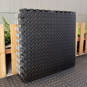 6/12 Piece Fitness Foam Mat Gym Floor Protection Interlocking Anti Skid Mats for Home Fitness Equipment Waterproof Fitness Mat