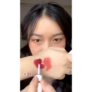 FOCALURE Lip Clay Kosmetik Bibir: Lipstik Cream Velvet-Mist Matte JasmineMeetsRose