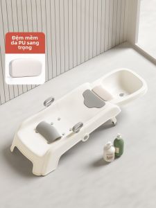 Ghế Tắm Trẻ Em Có Thể Gập Lại Cỡ Lớn Cho Bé Mới Biết Đi Bồn Tắm Bằng Nhựa Có Thể Gập Lại Cho Bé Từ 0-36 Tháng Tuổi