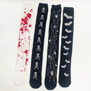 ถุงเท้ายาวลายฮาโลวีนอุปกรณ์ประกอบฉากคอสเพลย์งานเต้นรำ