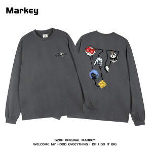 Áo Thun Dài Tay Thường Ngày in Họa Tiết Thời Trang Thu Đông 2025 Dành Cho Nam Áo Thun Cotton Cỡ Lớn Thường Ngày Thời Trang