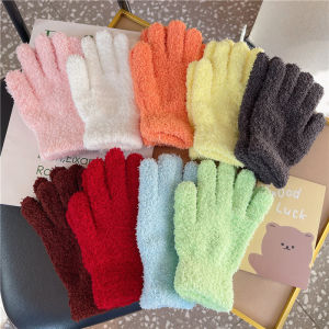 Pouie | Cute Minimalist Fashionable Warm Five-Finger Gloves