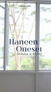 Setalan Anak Perempuan Tanggung setelan Terbaru Branded One Set Haneen Bless and Bloom