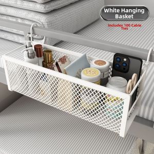 Wall-mounted Hanging Basket for Organization No Drilling
