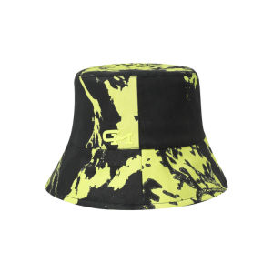 Autumn Winter Womens Linen Elastic Comfort Printed Bucket Hat