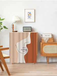 Cloth Wardrobe Shade Curtain Cabinet Door Curtain Shoe Cabinet Kitchen Cabinet Curtain Sundries Storage Rack Bookshelf Ugly-Covering Dust-Proof Curtain