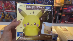 Mô Hình Pokemon Cảm Ứng Bóp Dẻo Pokémon Poképeace Puni Kyun Light Pikachu