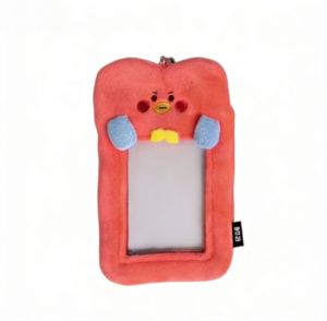 Line Friends | Hộp Đựng Thẻ BT21 Kpop 3 Inch Có Ngăn Trưng Bày Ảnh COOKY CHIMMY KOYA MANG RJ SHOOKY Hộp Đựng Thẻ Ảnh Người Nổi Tiếng Hàn Quốc
