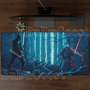 Bandai | XXL Star Wars HD printing Mouse Pad Gaming Mousepad Rubber Nonslip base PC Laptop overlock Keyboard Pad Carpet e-sports Desk Mat