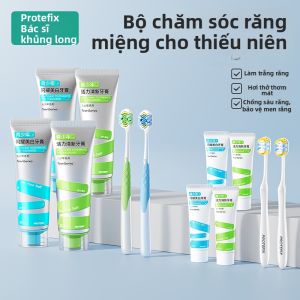 PROTEFIX | Kem Đánh Răng Fluoride Chống Sâu Trắng Răng Dịu Nhẹ Cho Teenager