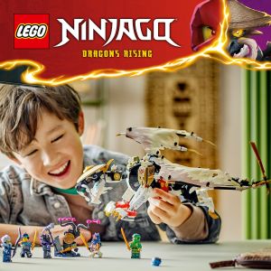 LEGO NINJAGO 71809 Egalt the Master Dragon Hero Toy (532 Pieces) Ninja Toys (8 Tahun+)