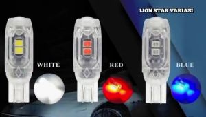 Lampu Sein Colok Led T10 5 Mata Kedip Sein Colok Flash Mata Universal