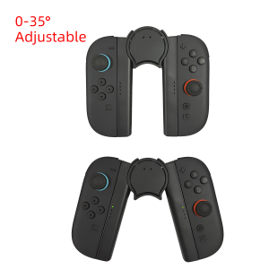 STK-S101 Charging Grip for Switch 2 Joy‑Con – LED Indicator Adjustable Angle Play While Charging