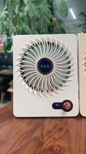 Desktop Mini Fan USB Rechargeable Quiet Portable Desk Fan for Office Home And School Use  Adjustable Tilt
