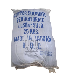 Pool Algaecide Powder - Copper Sulfate 25kg for Swimming Pool - TAIWAN MADE