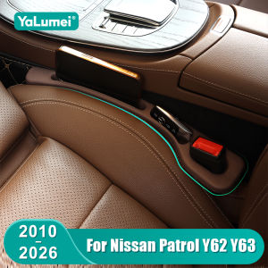 For Nissan Patrol Y62 Y63 2010 - 2018 2019 2020 2021 2022 2023 2024 2025 2026 Car Seat Leak Proof Strips Gap Side Seam Storage