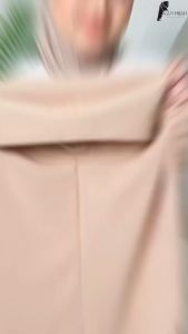 Tudung Sarung Zurah Sulam (Material Heavy Chiffon Awning Scuba) Free Size