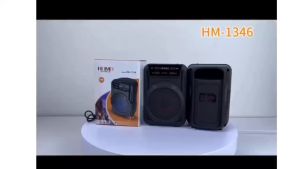✅100% Original AMZ GTS 1360/GTS-1346 Wireless Bluetooth Speaker Audio Micro Rechargeable Stereo Usb