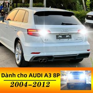 BMTxms 2 Chiếc T15 W16W Đèn LED Ngược Ô Tô Bóng Đèn Xi Nhan CANBUS Tương Thích Cho Xe AUDI A3 8P 2004-2015 Độ Sáng Cao 6000K Trắng