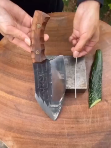 SG Stock hand forged kitchen knife household chef bone chopping knife special-purpose knife for bone-cutting knif