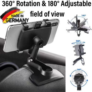 Protect your driving safety Car phone holder Universal 900° rotation adjustment  Phone holder car dashboard Applicable to all models ，Horizontal / vertical screen Car holder phone