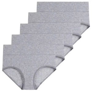 1Pcs Womens plus Size Seamless High Rise Shaper Brief Soft Cotton Breathable Belly Control Underwear Ladies Panties