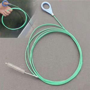 1/5pcs Car Sunroof Drainage Hole Dredger Door Pipeline Cleaning Brush Oil Tank Drainage Pipe Plugging Special Cleaning Tool