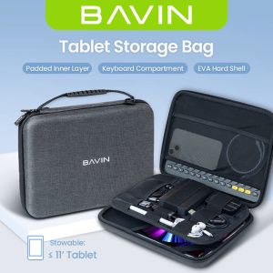 BAVIN BE11 Travel Storage Sleeve EVA Hard Shell Drop & Storage Bag Scratch Proof for Tablets
