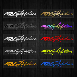 Decorative Reflective Stickers For HONDA ADV ADV160 Waterproof Motorcycle Accessories Windshield Film Car Body Sunscreen