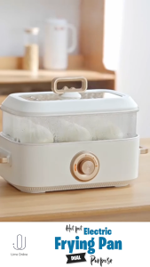 U.me Multi-Functional Electric Hot Pot & Cooker 2-in-1 Electric Frying Pan and Steamboat Periuk Elektrik Serbaguna