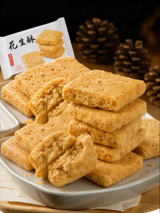 FANZUZHEN | Old-fashioned Peanut Sesame Brittle Individually Packaged