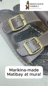 Marikina-made sandals for women (black sole)