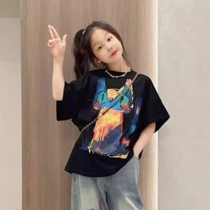 ZIRUIBABA | Summer New Thin Fashion Short Sleeve Set For Girls
