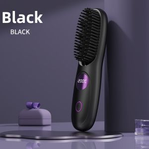 JIFANPAUL | Wireless Negative Ion Portable Hair Straightening & Curling Comb