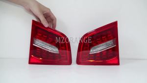 MZORANGE | Rear Tail Light For Audi A6 C6 S6 Quattro RS6 Saloon Sedan 09-11 Rear Turn Signal Light New Brand Fog Lamp Car Accessories
